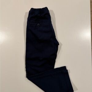 Crewcuts Navy Boys' skinny-fit pant in flex chino